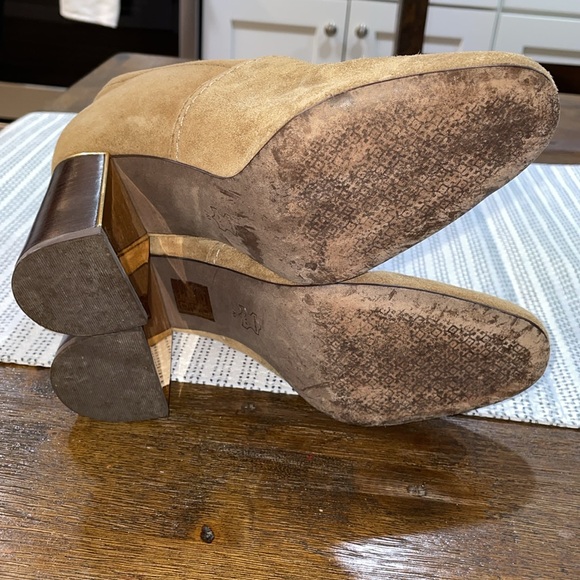 Tory Burch Suede Ankle Boots - Picture 7 of 10